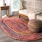 Nuloom Tammara Bohemian Hand Braided Area Rug 7ft x 9ft MGNM04A-709O - alternate 1